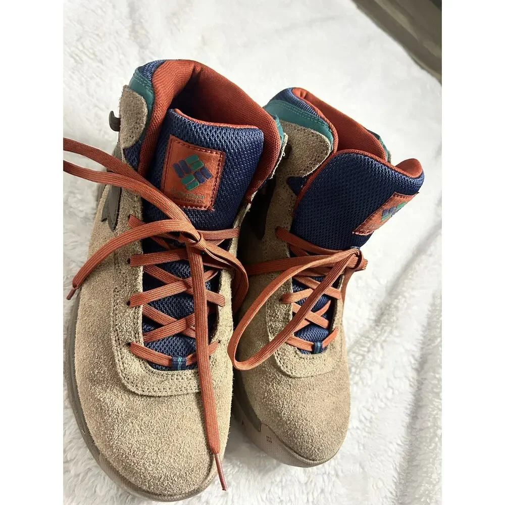 Brand New Columbia Men's Newton Ridge Plus II Suede Waterproof Hiking Boots 9M